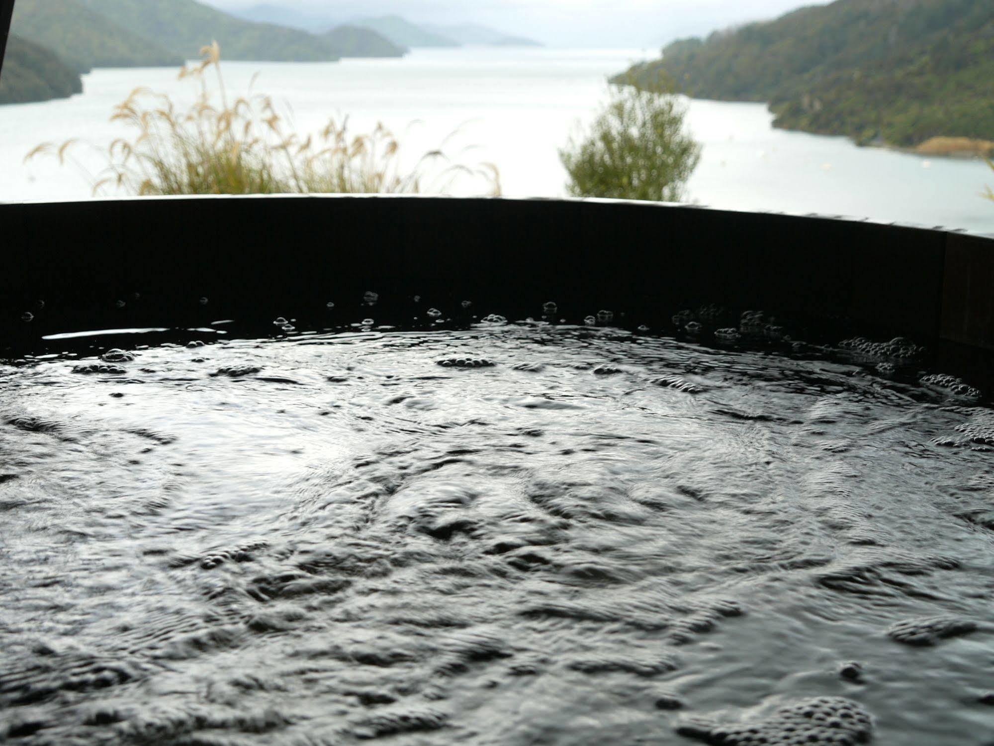 Okiwa Bay Lodge Picton Buitenkant foto